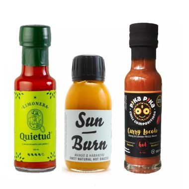 Tropical Hot-Sauce-Box: zusammengestellt von der Chili Mafia