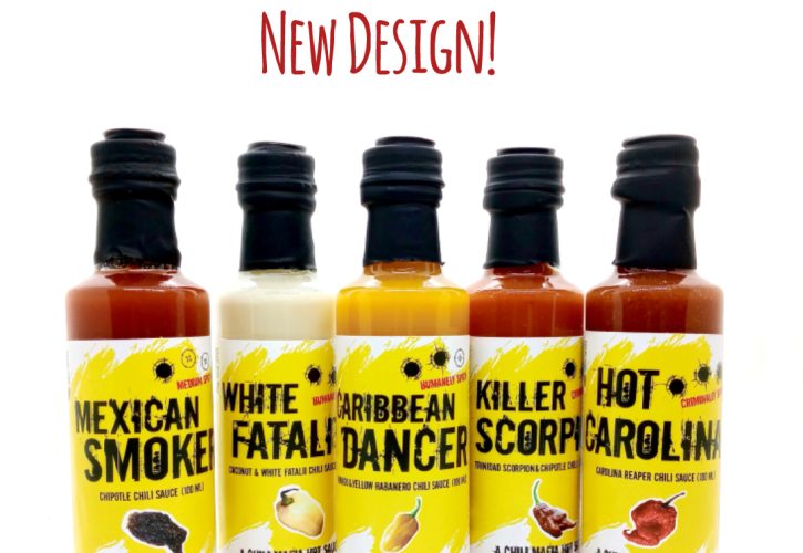 The new design of our Hot Sauces is out!